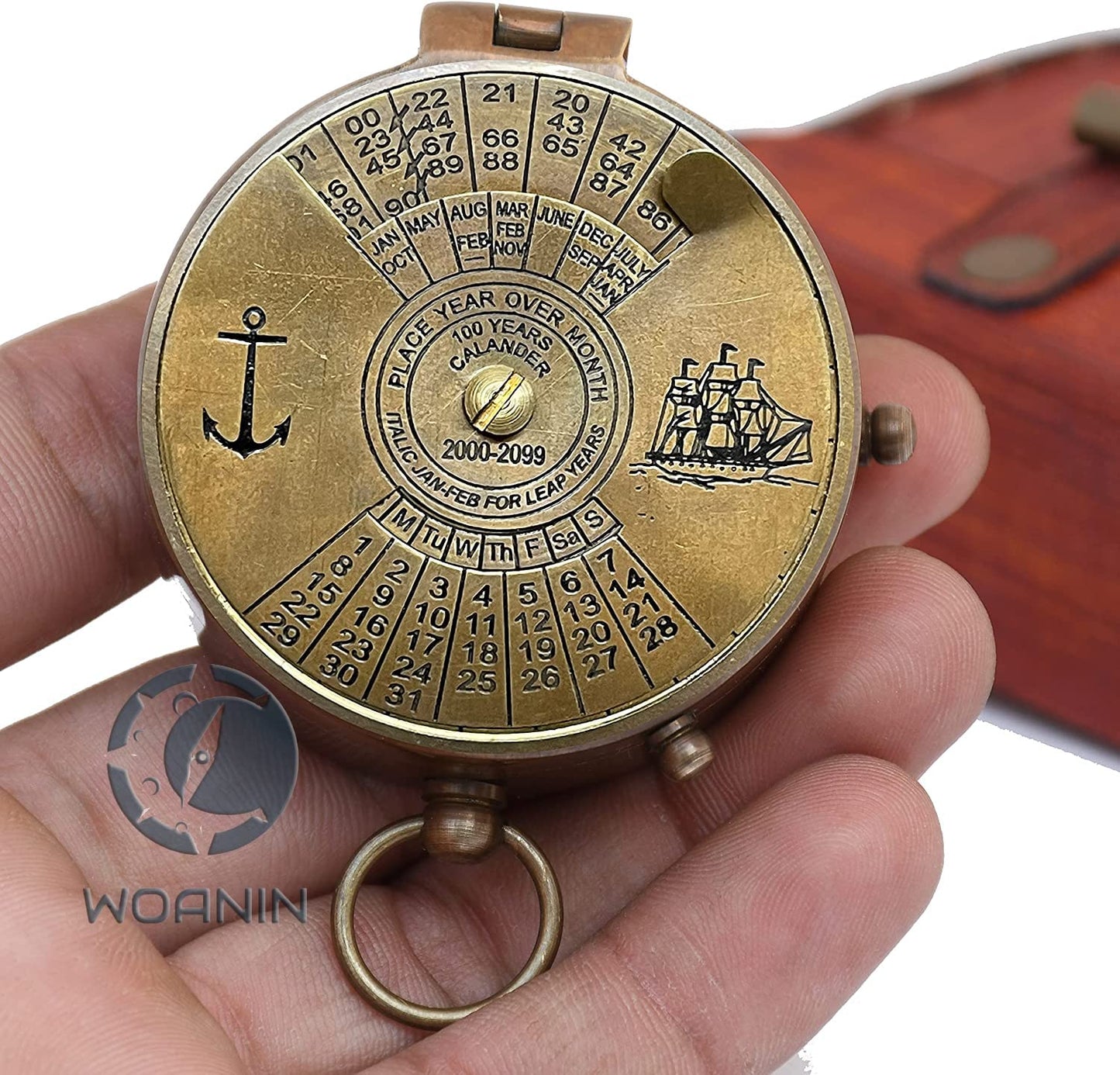 Personalized Son Gifts, to Our Son Gift Compass / 100 Year Calendar Compass, Personalized Compass Gift for Son/to Our Son Gifts/Son Gift (Our Son- Mom & Dad)