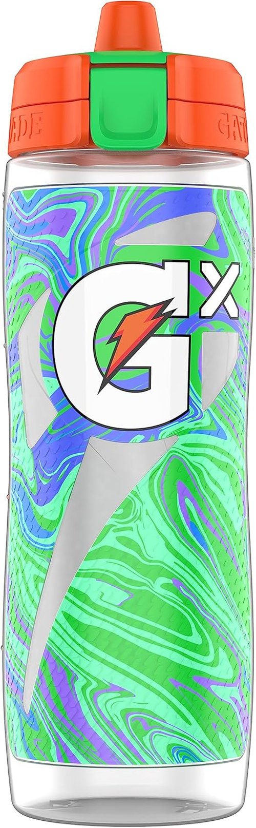 Gatorade Gx | Marble Green Sports Drink - 30 Oz Hydration Bottle for Active Lifestyles