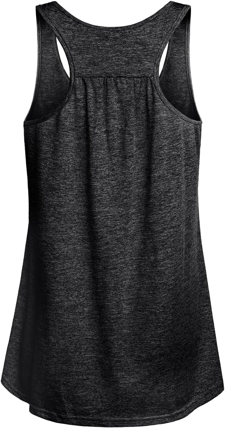 Miusey Women's Racerback Yoga Tank Top - Loose Fit for Ultimate Comfort | Perfect for Workouts