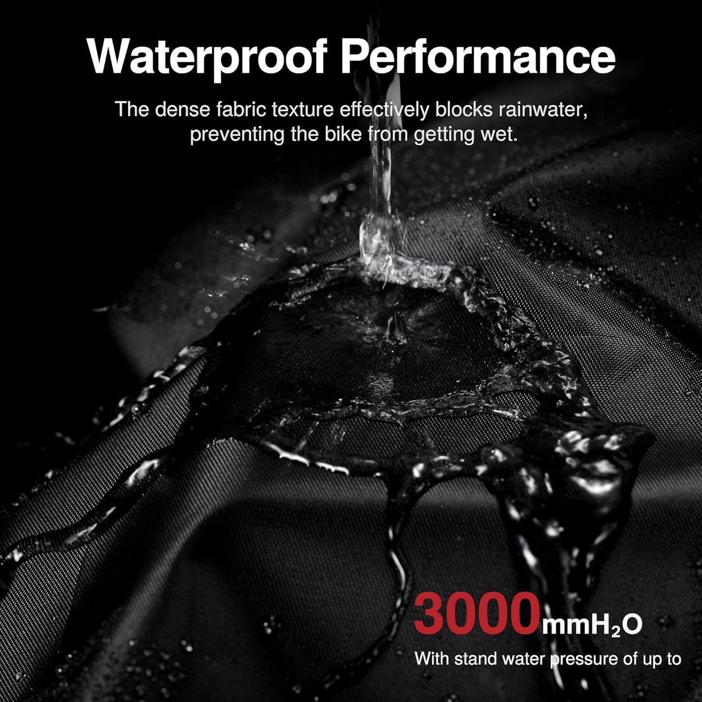 Puroma Bike Cover - 210D Waterproof Outdoor Storage for 1-3 Bikes | UV, Dust & Wind Protection