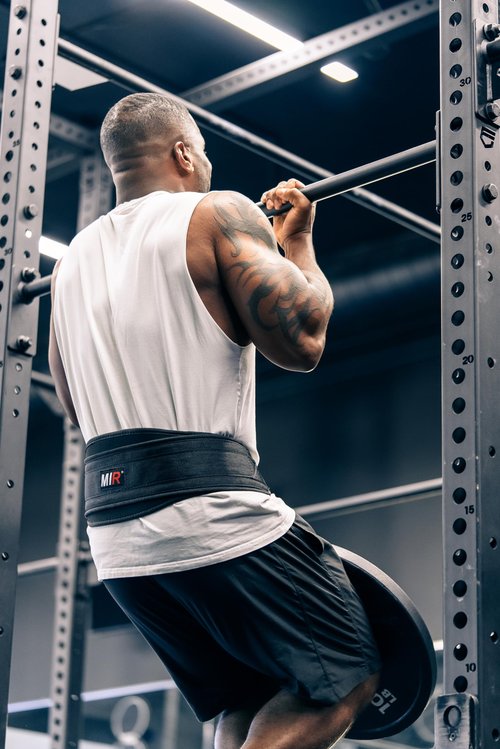 MiR Weighted Vest Lifting Dip Belt with Chain