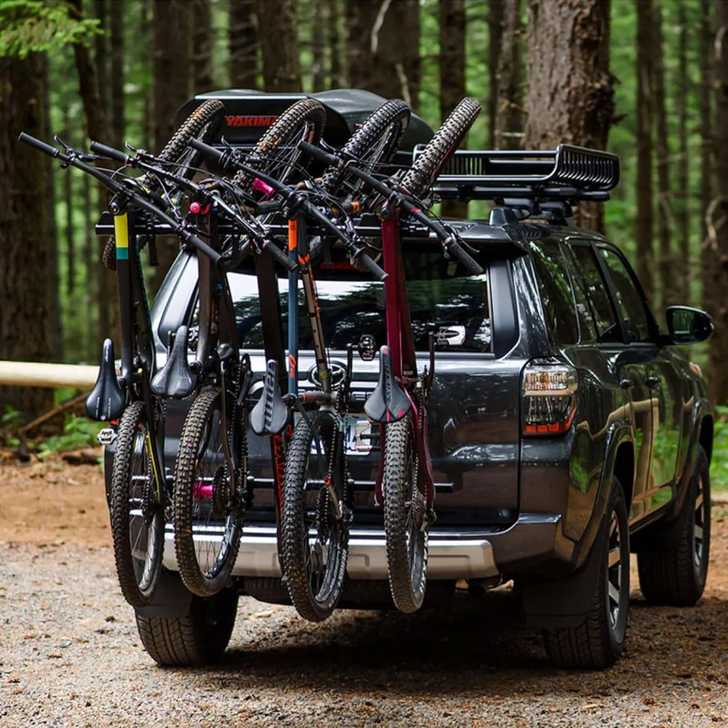 Yakima 4-Bike Hitch Mount Carrier - Tilt-Away Steel Bike Rack for Easy Access | Hangover 4
