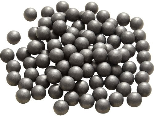 Alien Play 100 Counts Solid 50 Cal. Aluminum Balls for Self Defense, 2.8 Gram Reusable .50 Caliber Powerful Alu Balls Fit for t4e TR50/HDR 50/BP50 (Aluminum, Metallic Grey)