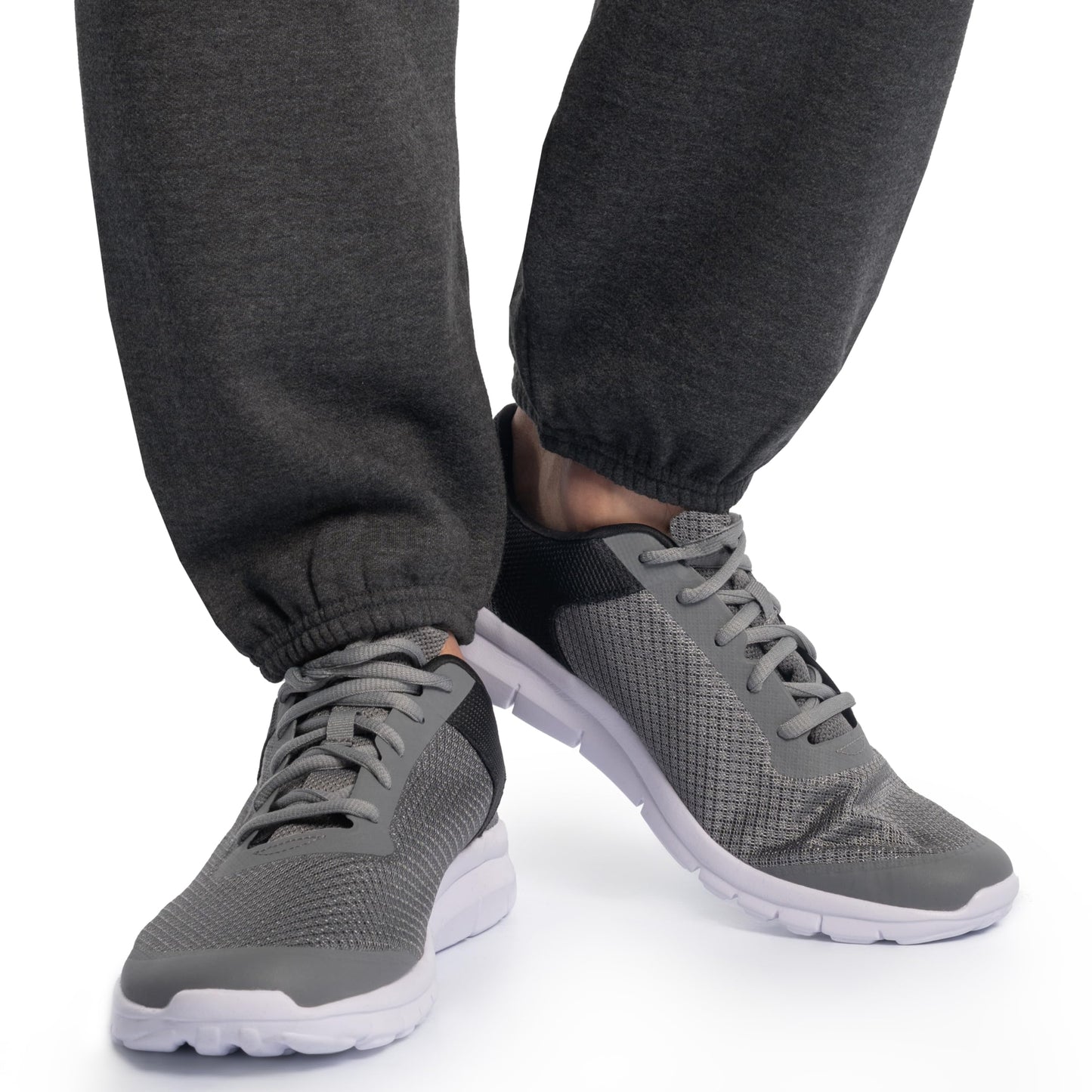 Fruit of the Loom mens Eversoft Fleece & Joggers (Regular Big Man) Sweatpants, Elastic Bottom - Black Heather, 3X-Large US