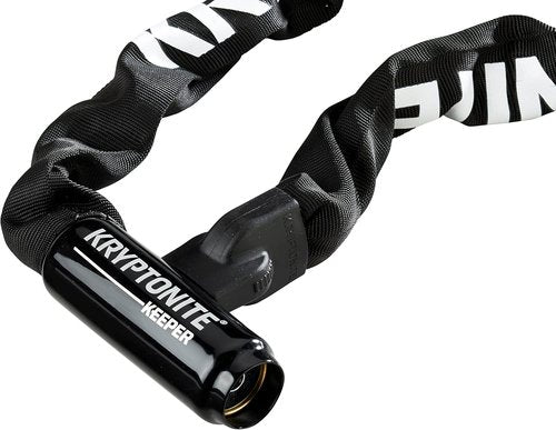Kryptonite Keeper 712 Bike Chain Lock - 4 Feet Heavy-Duty Anti-Theft Security for Bikes, Motorcycles, and More