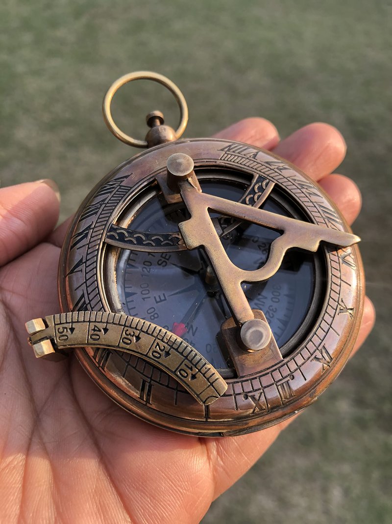 Personalized Compass, Gift for Husband, Son, to My Man, to My Fiancé, Dad, Boyfriend, for Customized Working Compass (to My Son)