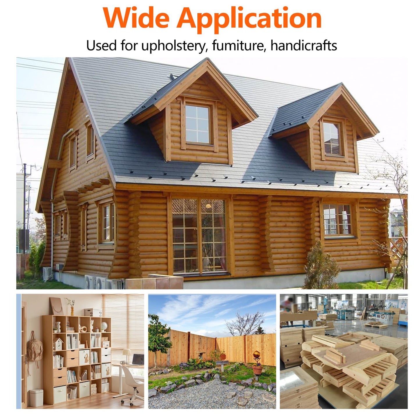 SITLDY 18 Gauge Galvanized Brad Nails Brown T-head 5 Sizes 1500-Pack (5/8"+3/4"+1"+1-1/4"+2"),300 per size, Assorted Size Project Pack, for Pneumatic, Electric 18GA Brad Nailer Gun