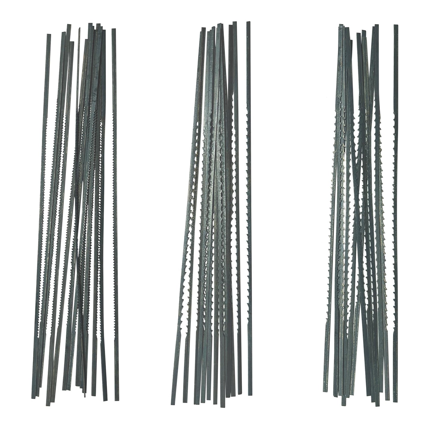 FOXBC Skip Tooth Scroll Saw Blade Plain End Assortment, 36 Pack, Replacement for Olson Saw FR49400