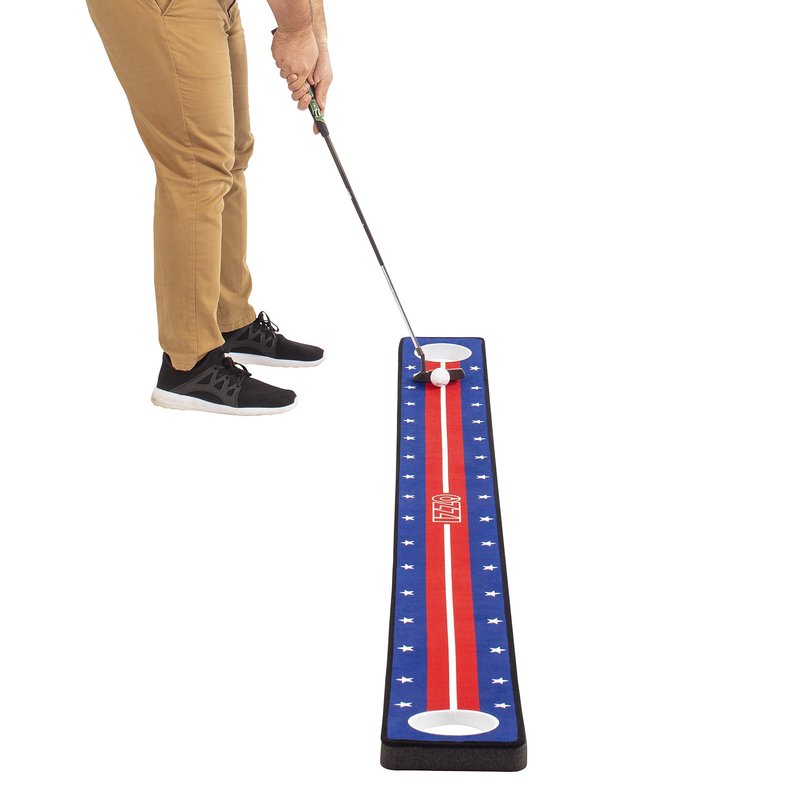 Izzo Golf 8" x8' Patriotic Putting Mat