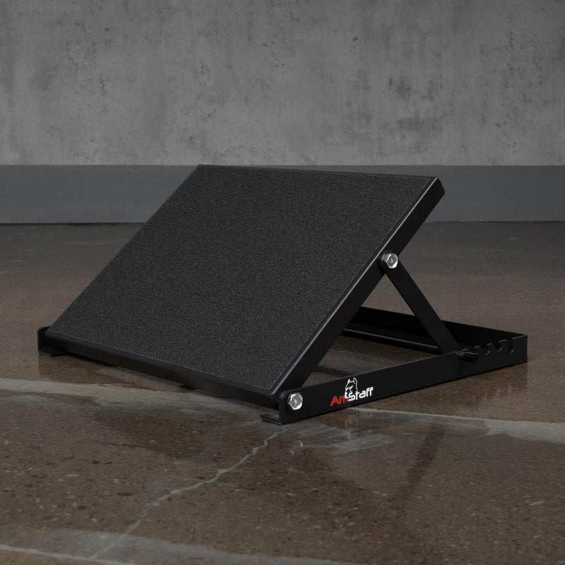 Amstaff Fitness Adjustable Squat Slant Board for Heel Elevating - Non-Slip, High-Density Heel Elevated Squat Wedges for Enhanced Weightlifting, Strength Training, Calf Stretching & Mobility