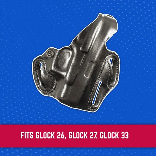 Desantis Scabbard Holster For Glock 26/27 Right Hand Black , Glock 26 27 33