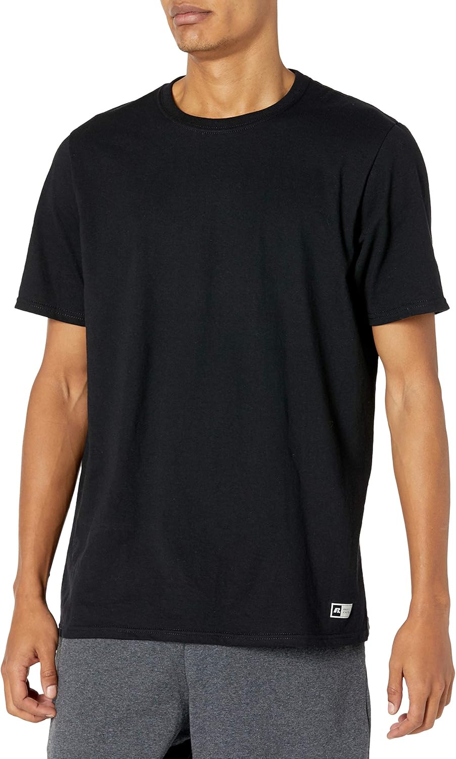 Russell Athletic Men's Dri-Power Short Sleeve Tees - Moisture Wicking & Odor Protection | UPF 30+ | Sizes S-4X