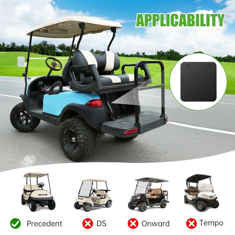 10L0L Golf Cart Access Cover for Club Car Precedent Rear Hood, Replacement Part 102501402, 285-299, STE~285-299, Access Panel