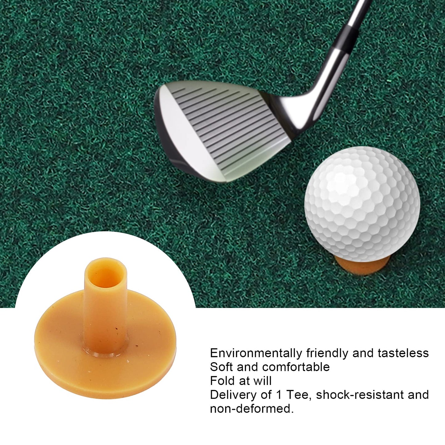 QANYEGN 30x20cm Swing Practice Mat, Practice Hiing Mat, Indoor Hiing Mat for Indoor or Outdoor Backyard