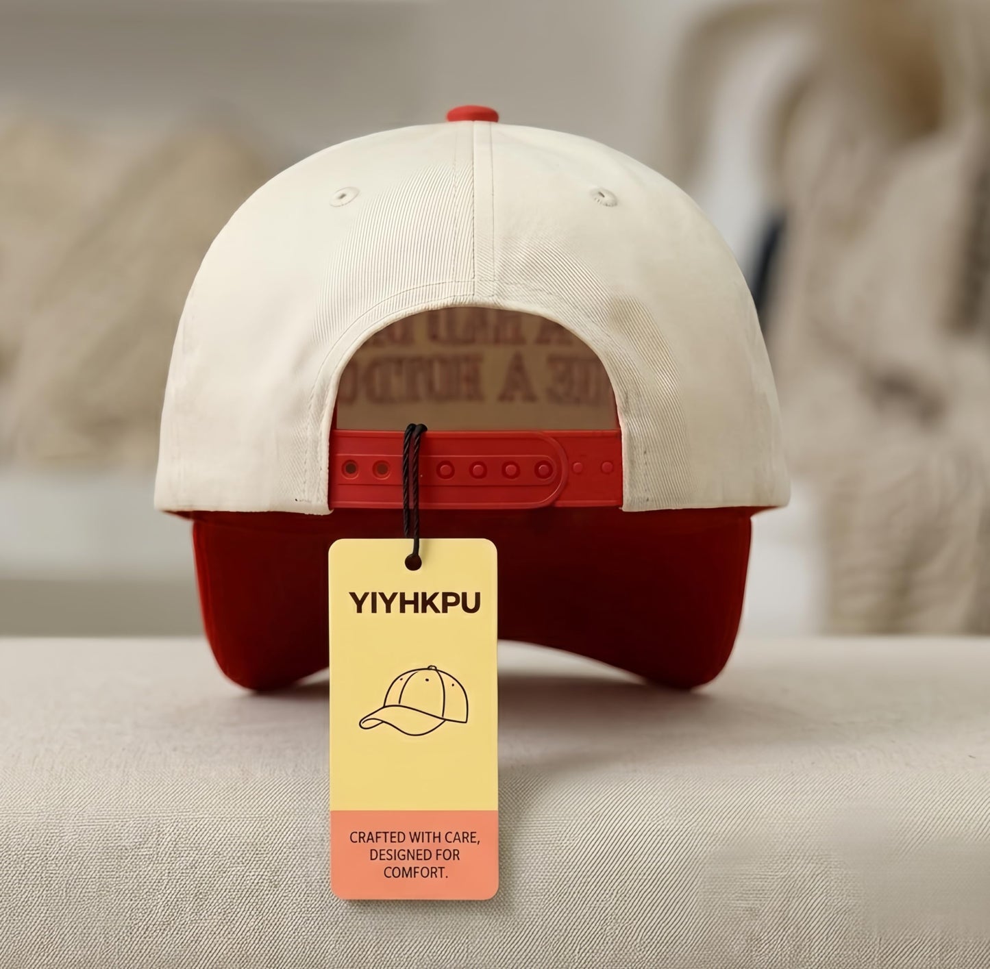 It's a Bad Day to be a Hotdog.Adjustable hat Double-Color Baseball Cap Adjustable Embroidered Baseball caps Outdoor Hats (red)