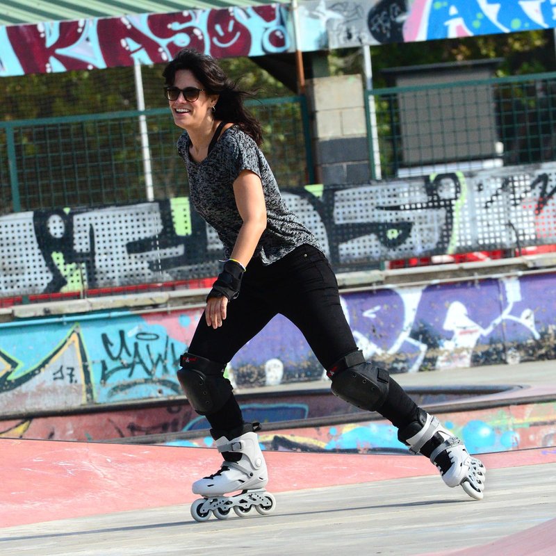 COSMOID TC Inline Skates for Adults & Teens – Professional Roller Blades for Men & Women, Fitness & Recreation Skates, Grey, Size 4-13