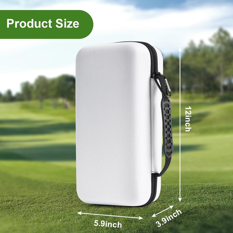 Golf Glove Case with Portable Glove Shaper, Removable Accessories Hard Case Bag for Phone, Tees, Divot Tools & Ball Marker, Repair Tools, and Golf Essentials, Gifts for Men & Women