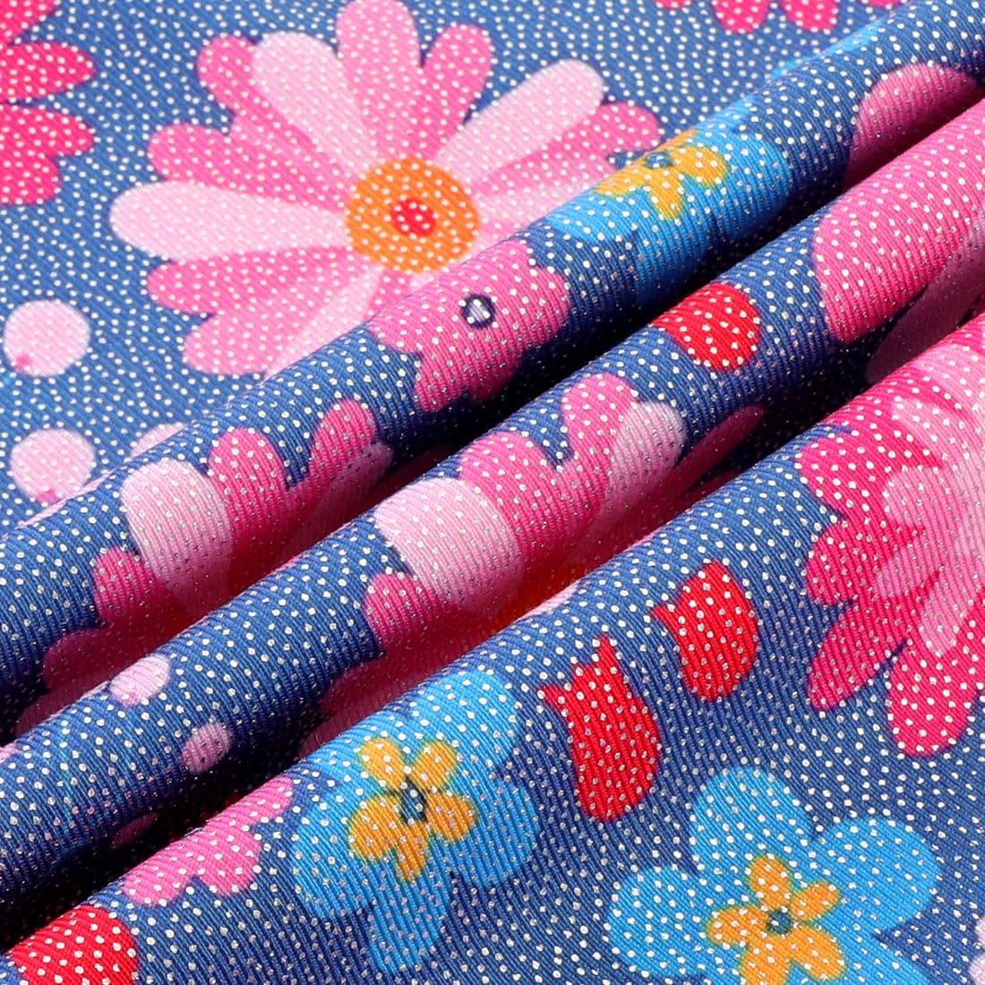 HOZIY Gymnastics Leotards for Toddler Girls 1t 2t Blue Flower Floral Tumbling Outfits Biketard Dance Clothes Clothing Toddlers Sparkle Sparkly Glitter Kids