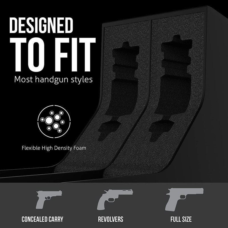 VAULTEK Modular Pistol Rack Protective Handgun Storage (MX Series Pistol Rack)