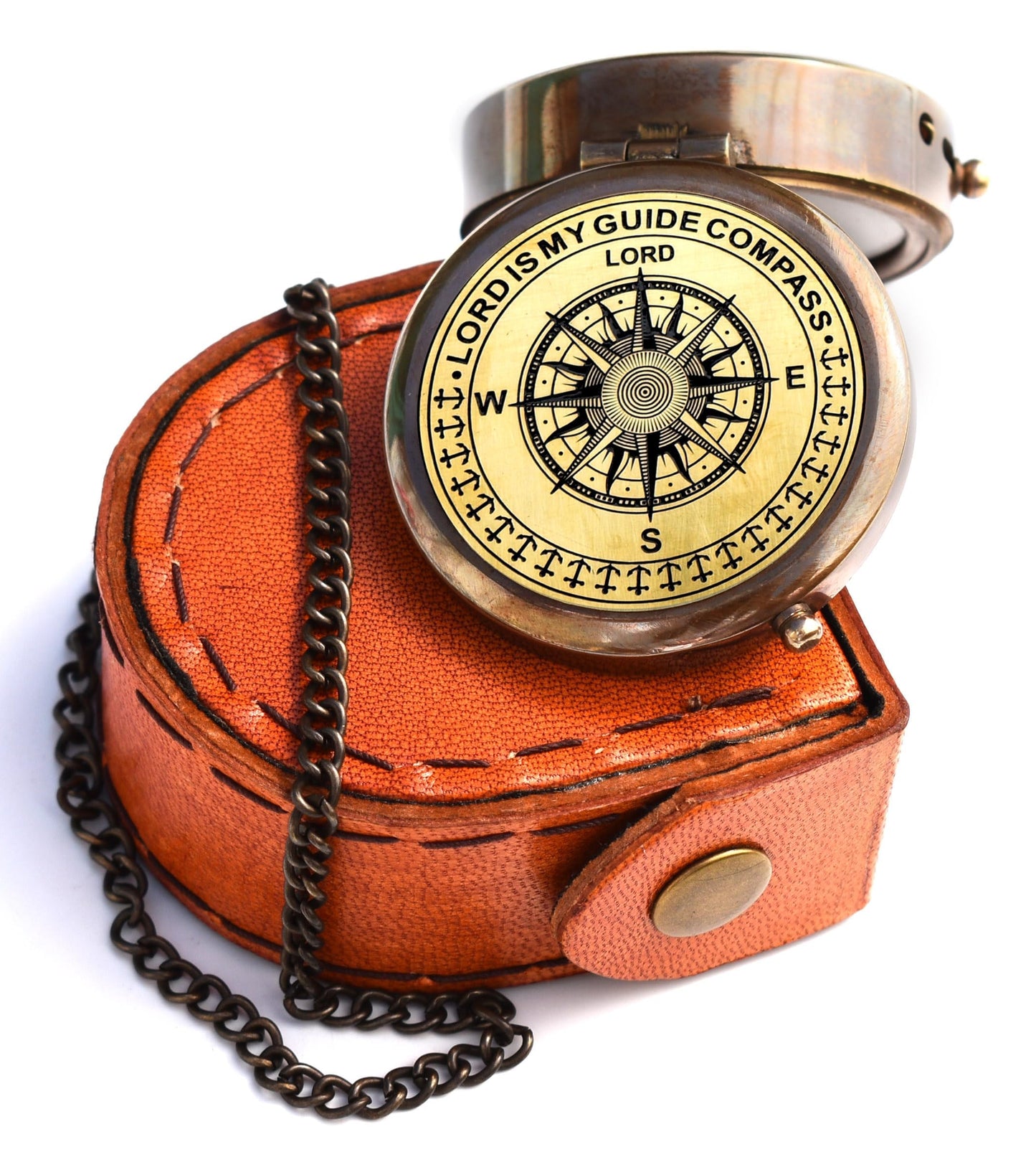 For I Know The Plans I Have For You, Jeremiah 29:11, Solid Brass Directional Engraved Compass, Baptism Gifts for Boys Girls, First Communion, Christian Gifts for Men, First Confirmation Gifts for Boys