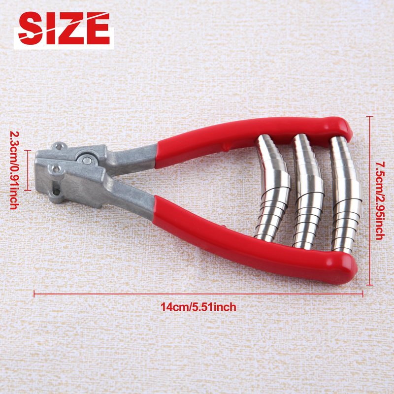 GOLD DEER 3 Spring Sports Starting Clamp Tennis Stringing Starting Clamp Badminton Stringing Clamp Tennis Stringing Machine Tennis Stringing Machine Clamps Stringing Clamp for Tennis Badminton Racket