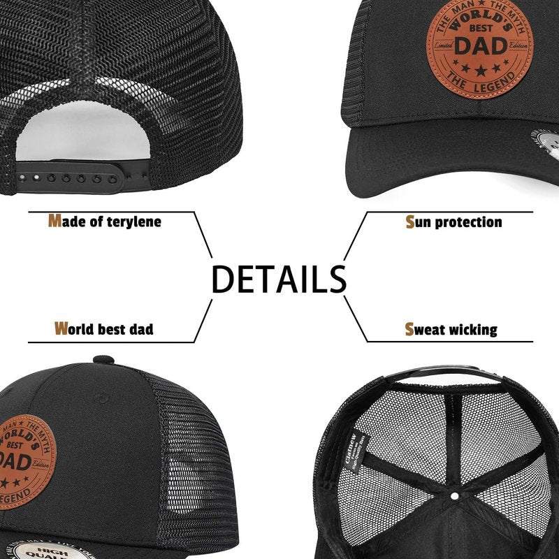 Dad Gifts Dad Hat from Daughter Son Wife for Men Husband,Unique Gift for Christmas Fathers Day Birthday