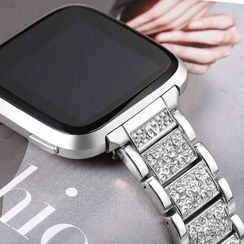 Compatible with Garmin Forerunner 570 bands, 20mm, 22mm Quick Release Women Jewelry Bling Diamond Metal Dressy Strap Adjustable Replacement Strap Accessories Sports Band Compatible with Garmin Forerunner 570 42mm, 47mm, Forerunner 55, 165, 245, 255, 265,