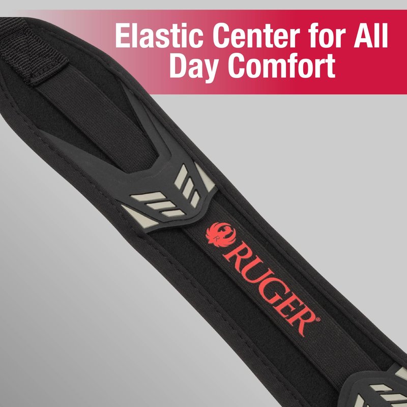 Allen Company Ruger Mesa Neoprene Rifle Gun Sling with Swivels, Black