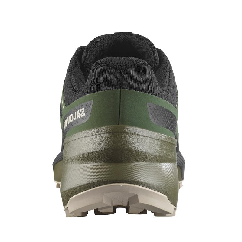 Salomon Men’s Speedcross Peak Trail Running Shoes - Black/Black Forest/Rainy Day - 12 Medium