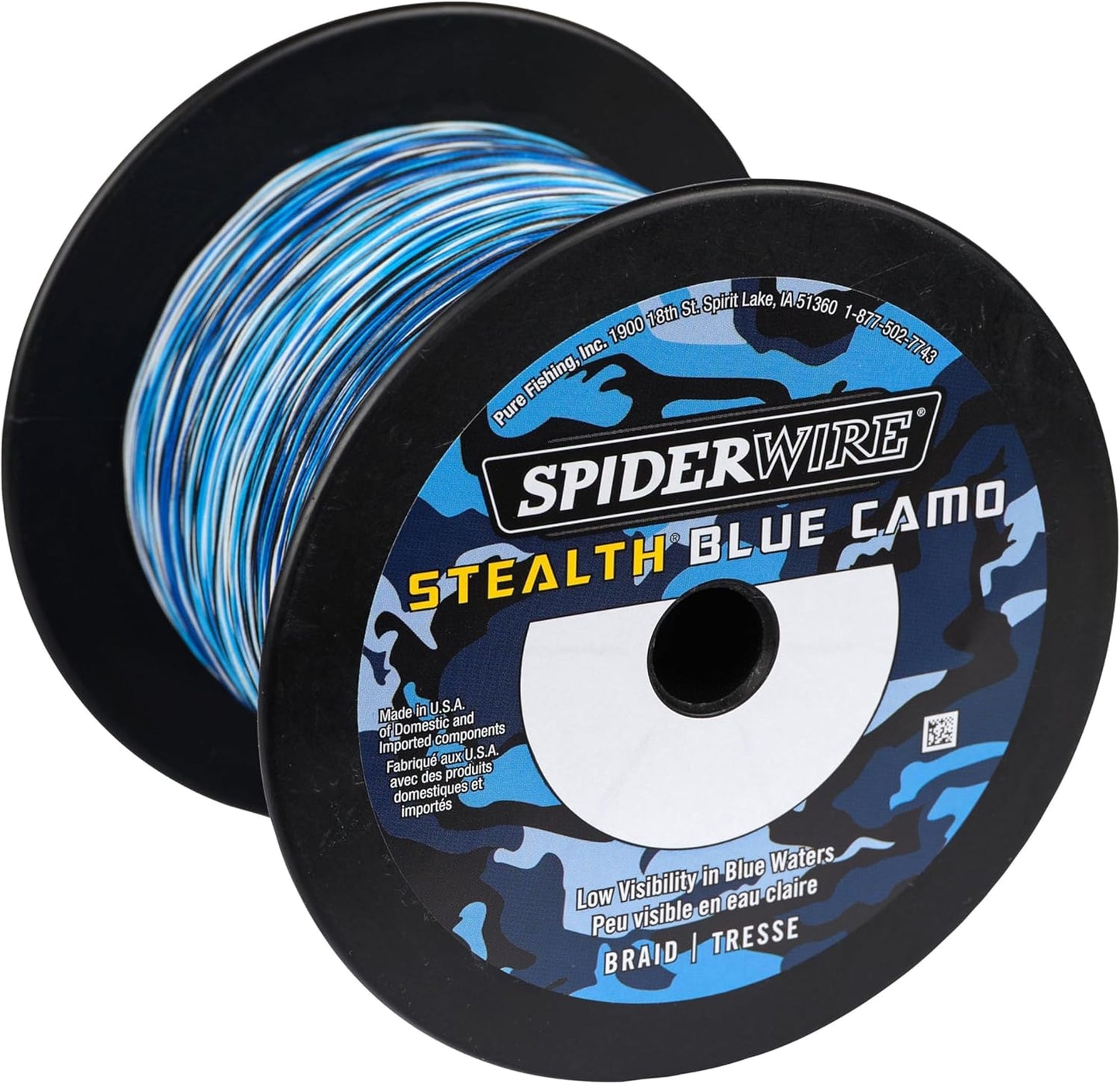 SpiderWire Stealth Braid Fishing Line - High Strength, Low Visibility | 30lb, 150yds