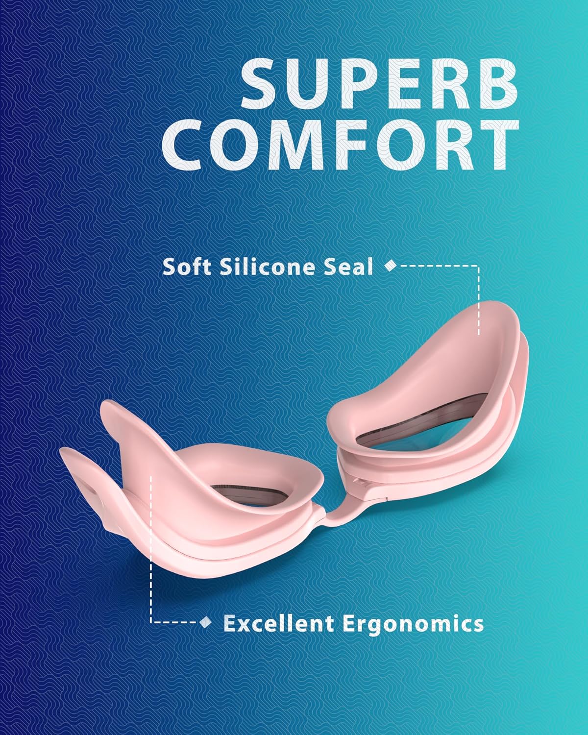 W2 Swim Goggles - Anti-Fog UV Protection for Adults | Leak-Proof Design for Men & Women
