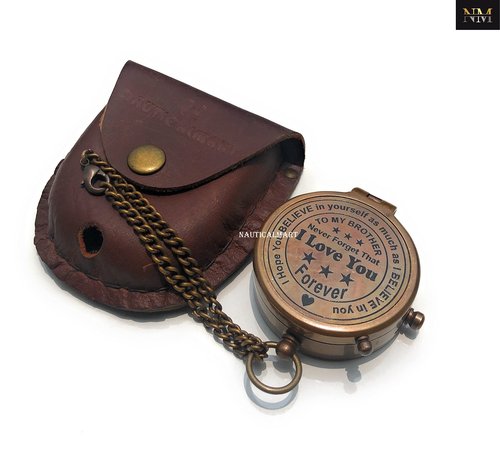Brass Compass Gift to My Son Compass,My Son,to My Son,Son from Dad,Gift for Son,Father Son Gift,Mother Son Gift,Love Mom,Son from Mom, Love Dad, to My Brother, to My Sister (to My Brother)