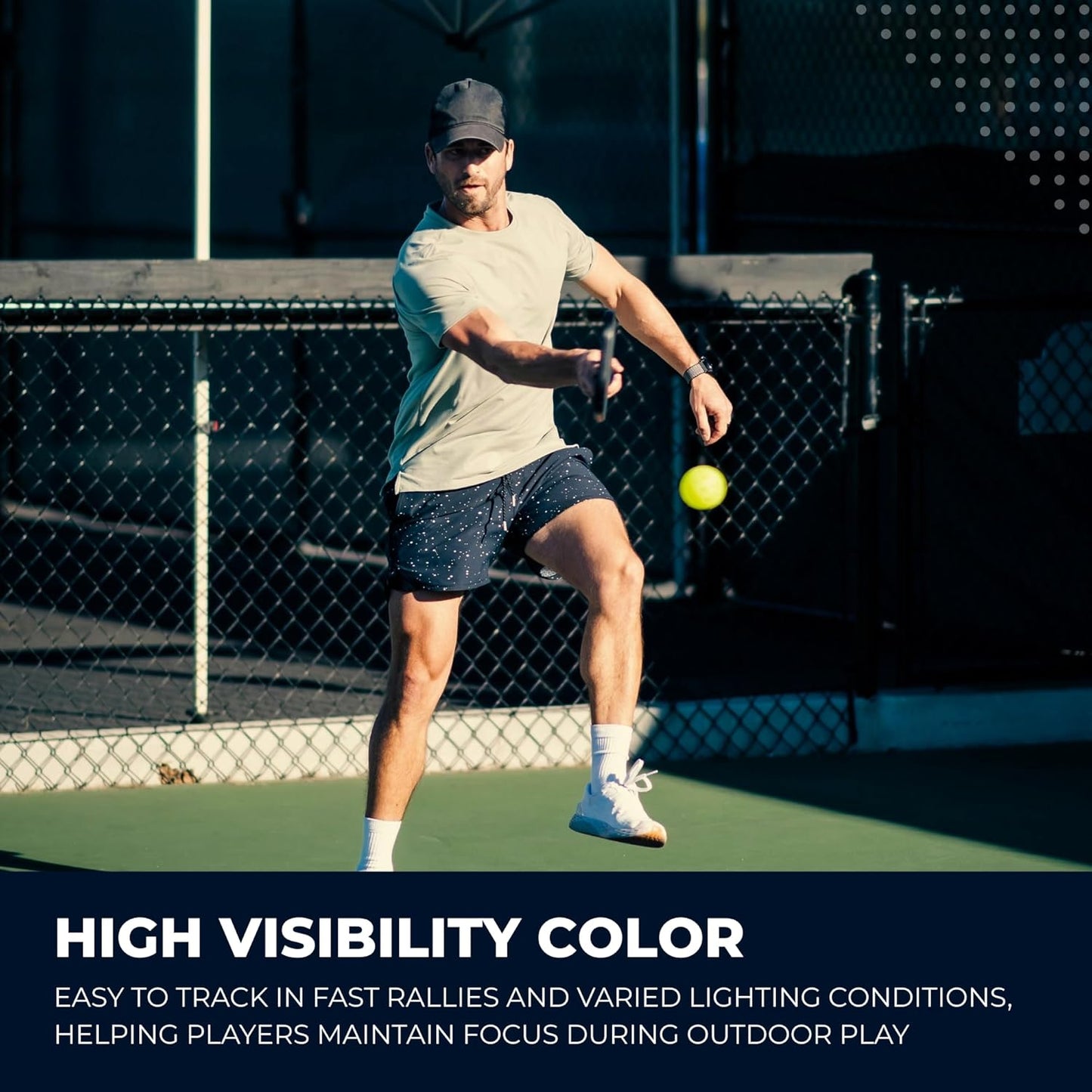 PRECISE Pickleball Balls - USAPA Approved Outdoor A 40 Model with 40 Holes for Enhanced Durability