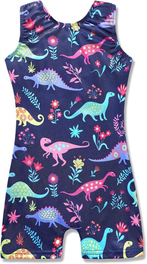 HOZIY Gymnastics Leotards for Girls - Unicorn, Rainbow & Mermaid Designs | Toddler & Kids Sizes