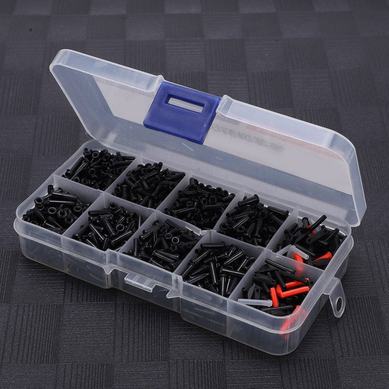 Badminton String Protector, Nylon Badminton Accessory Portable Racket Replacement Badminton Grommets Tool for Badminton Repair