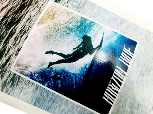 HORIZON BLUE 44inch Retro Classic Pintail Cruiser | Double Kick Hardrock Maple Deck | Anti-Wheelbite&Shock-Absorbing System | Multi-scenarios Cruising Complete (Beach)