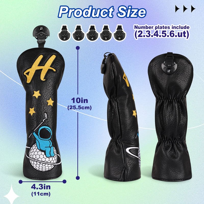 Golf Head Covers Astronaut Hybrid Golf Club Covers