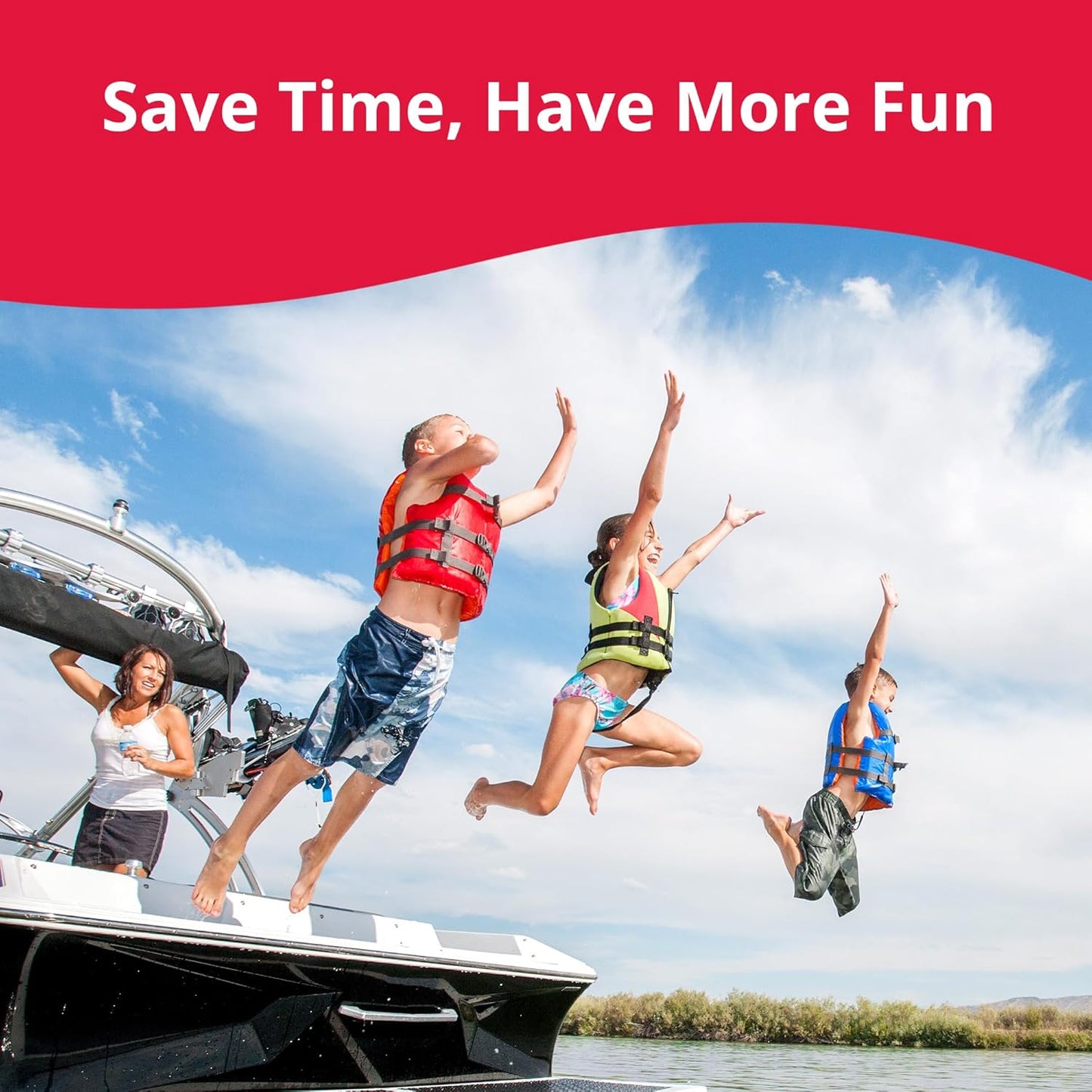 SeaSense Air Horn - Jumbo 8 oz | 127 dB Loud Sound, 1 Mile Range - Perfect for Marine Safety & Sports Events