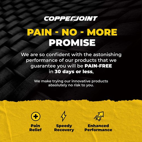 CopperJoint Compression Wrist Sleeve – Copper Hand Brace, Copper Wrist Compression Sleeve, Weight Lifting Wrist Support Brace, Hand Support for Sore Muscles, Yoga, Bowling, Sports - 1 Pair Large