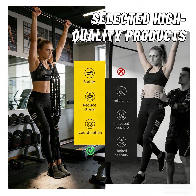 Pull Up Assistance Bands, Heavy Duty Resistance Bands for Pull Up Bar, 75-300lbs Adjustable Assist Bands with 5 Loop Bands & Cooling Towel, Home Gym Fitness for Men Women