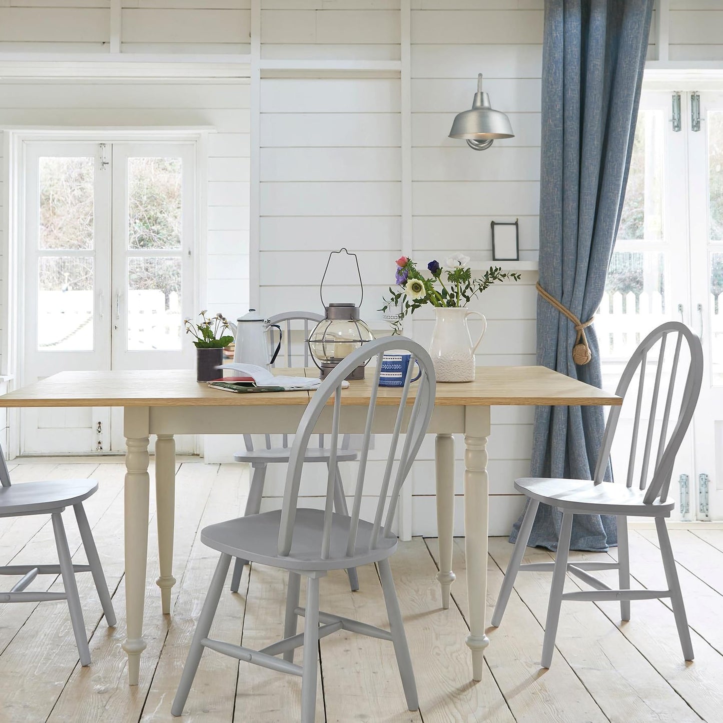 Design House Mason Barn Light Indoor/Outdoor Wall Mount Modern Industrial Farmhouse Wall Light for Patio, Garage, Bathroom, Office, Kitchen, 10-Inch, Galvanized Paint, 579383, Larger Version