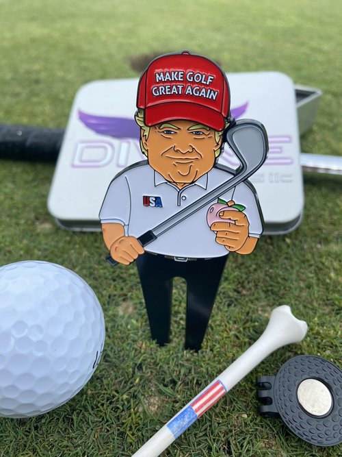 Divine Products llc Golf Divot Tool Gift Set W/Magnetic Ball Marker d Hat Clip