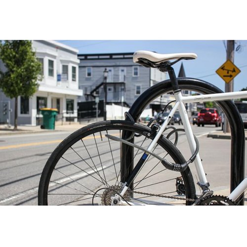 Kryptonite Resettable Combination Bike Lock Cable, 6ft. x 12mm Braided Steel Cable Anti-Theft Security Bicycle Lock with Keys for Outdoor Equipment, Bicycles, Scooters, Fence, Gate