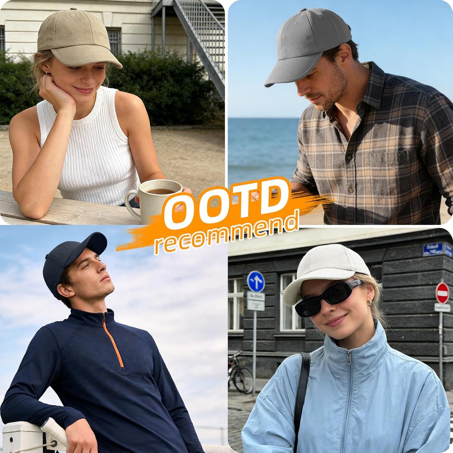Skiennix Baseball Cap - Adjustable Classic Cotton Hat for Men & Women | Ideal for Golf & Workouts