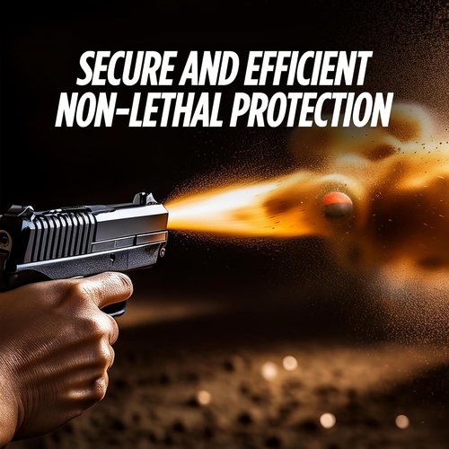 68 Caliber Pepper Balls - Powerful Self Defense Irritant Formula for Maximum Protection