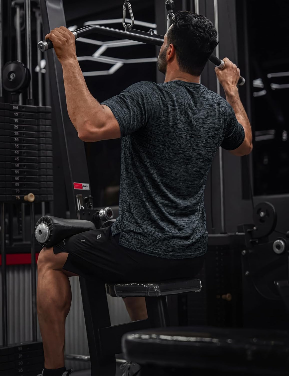 TACVASEN Men's Athletic T-Shirts - Breathable Short Sleeve Dry Fit Workout Tops | Ideal for Gym & Running