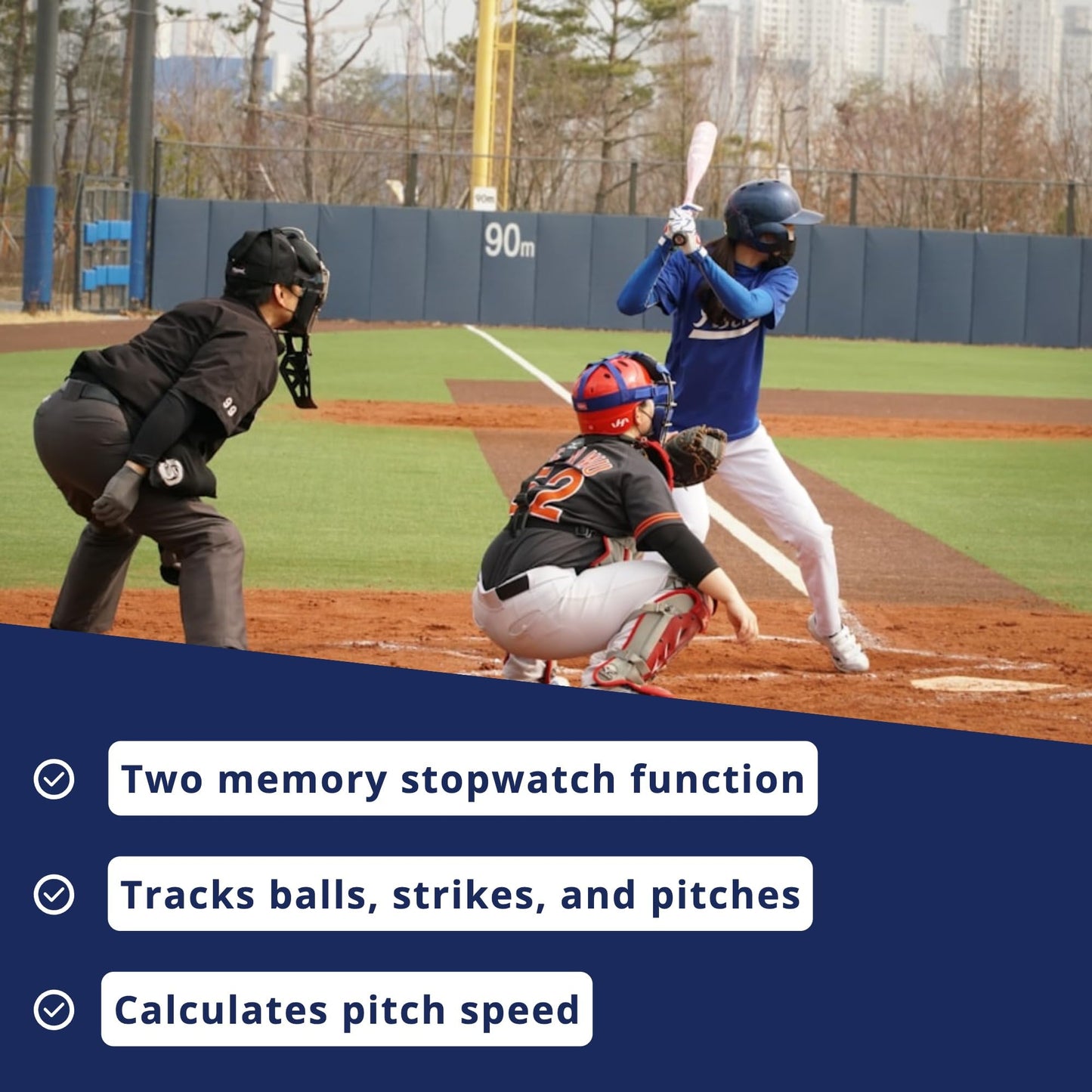 Ultrak 430 Pitch Counter & Pitch Speed with 2 Memory Stopwatch