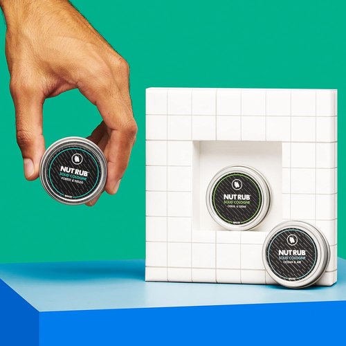 Ballsy Body & Groin Rub - Versatile Cologne with Beeswax & Coconut Oil | Sun and Surf, 0.85 oz