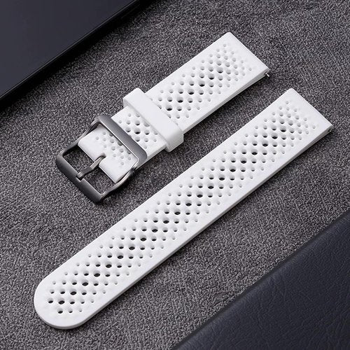 Lamshaw ID208 Plus, IDW13, IDW16, IDW17, IDW19, IDW20, IDW21, IDW23, IDW25, IDW26 Smartwatch Bands, Sport Strap Watchband Compatible for Quican, aeac, WMK ID208 Plus 1.8 Inches Smart Watch (White)