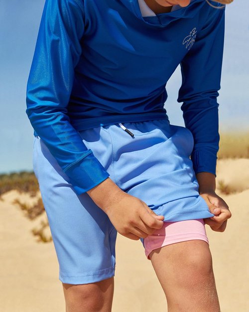Maamgic Boys Swim Trunks - Compression Liner Toddler Stretch Swim Shorts for Comfort & Mobility